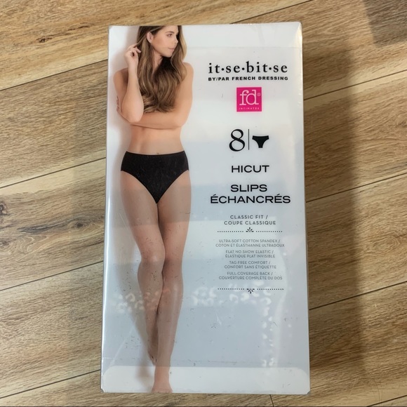 Intimates & Sleepwear New 8 Pack It Se Bit Se French Dressing Hicut